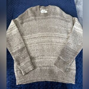Abercrombie & Fitch x Harry Styles Collab Oversized Soft brown Knit Sweater
